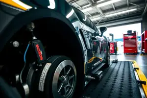 Porsche-Motor im Detailblick auf dem Prüfstand – Leistungsmessung beim Trackday-Tuning